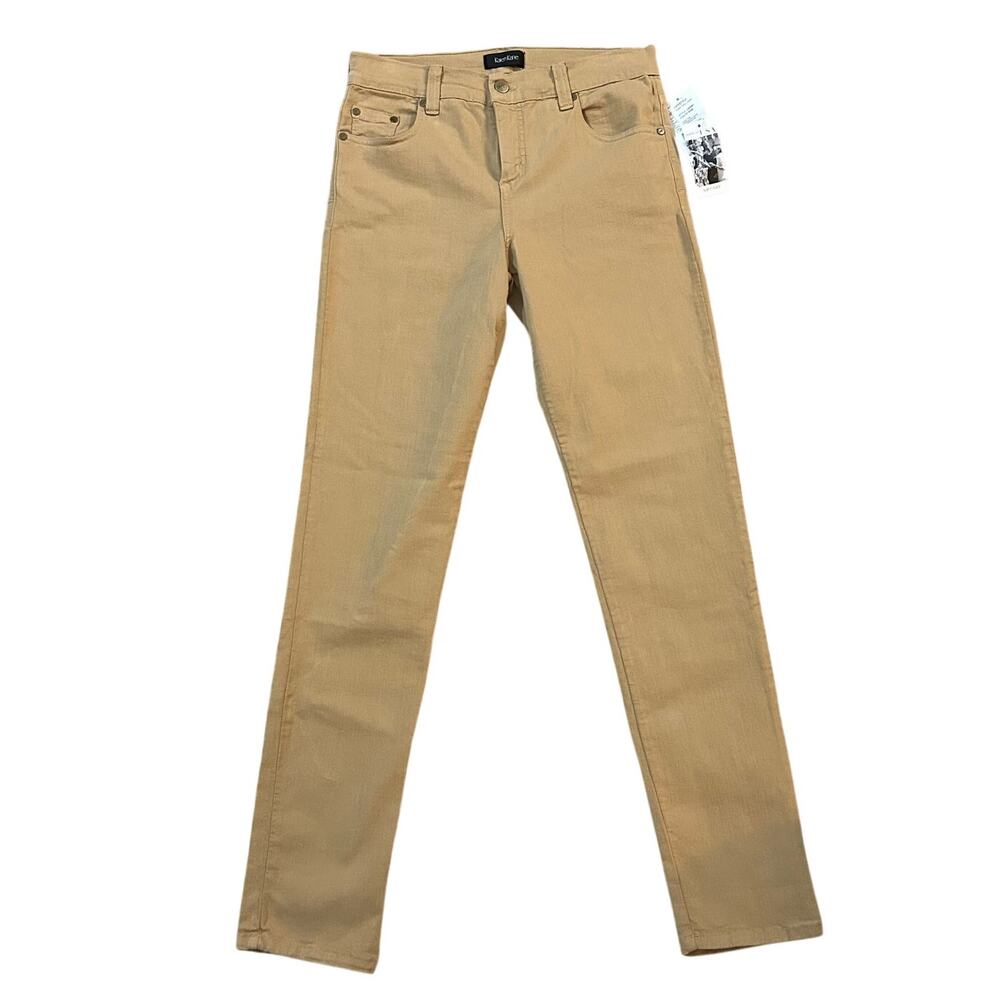 Karen Kane Zuma Twill Skinny Jeans Womens 10 Khaki Stretch Uniform Work Minimal